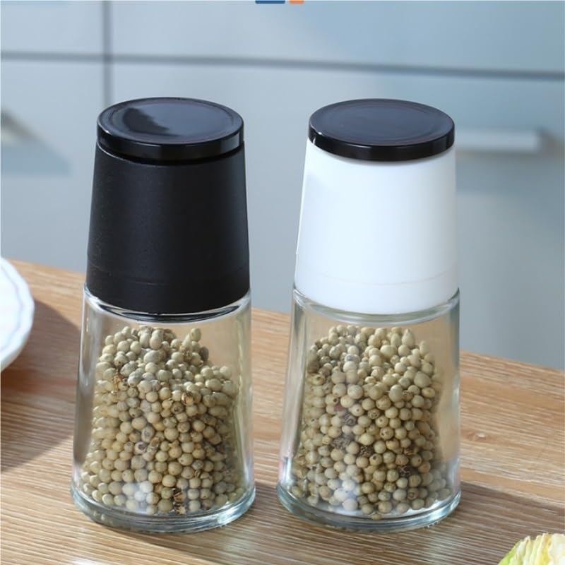 Household Pepper Grinder Kitchen Spice Bottle Glass Flavor