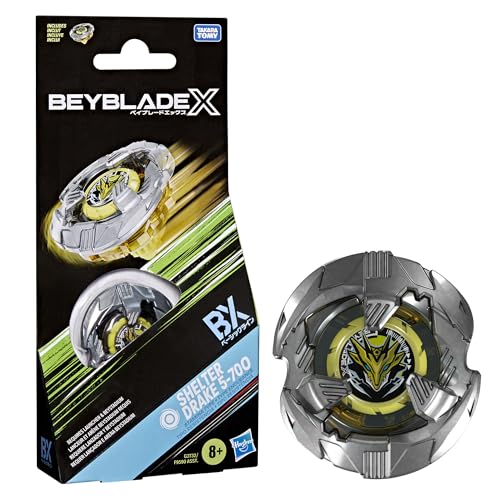 Image of Beyblade X Shelter Drake 5-70O Booster Pack Set with Takara Tomy Stamina Type Top, Battling Tops Game Toys, Ages 8+