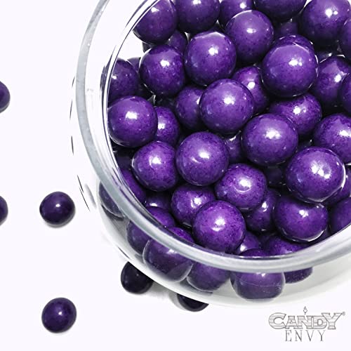 Large 1" Purple Gumballs - 2 Pound Bag - Approximately 120 Gumballs Per Bag #TOP1