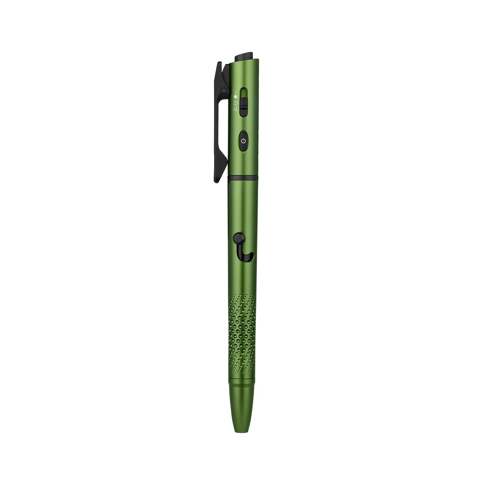OLIGHT Open 3 Linterna de Bolígrafo LED de 120 Lúmenes con Luz Roja y Verde, Linterna Recargable EDC portátil y fácil de cargar para Escribir, Trabajar, Aventuras, Negocios Profesionales （Verde）
