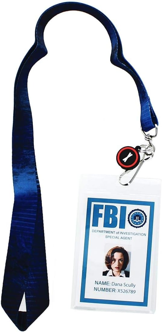 The X-Files Dana Scully ID Lanyard with Charm