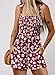 Dokotoo Women Summer Rompers Jumpsuits for Women Overalls Oversized Wide Leg Loose One Piece Sleeveless jumpsuit Short Pant Romper with Pockets 2026 Fashion Printed Outfits Red Large