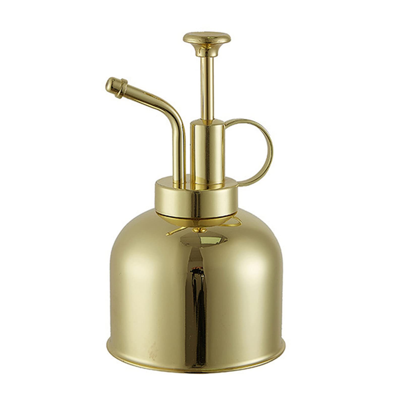 Regadera Bonsai 300 ml de Acero Inoxidable dote de riego Retro jardinería latas de riego en Maceta for regar Plantas de Flores de Ducha Herramienta de jardín Regadera(B)