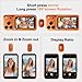 Magnetic Vlog Selfie Monitor Screen for iPhone 17 & Android, 4K Wireless Video Recording with Remote Zoom & Shoot, Content Creator Essentials Back Camera Monitor for vlogging YouTube TikTok
