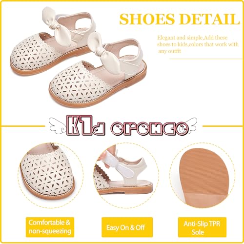 Image of Kiderence Toddler Girls Sandals Little Girls Kids Summer Shoes Toddler Sandals