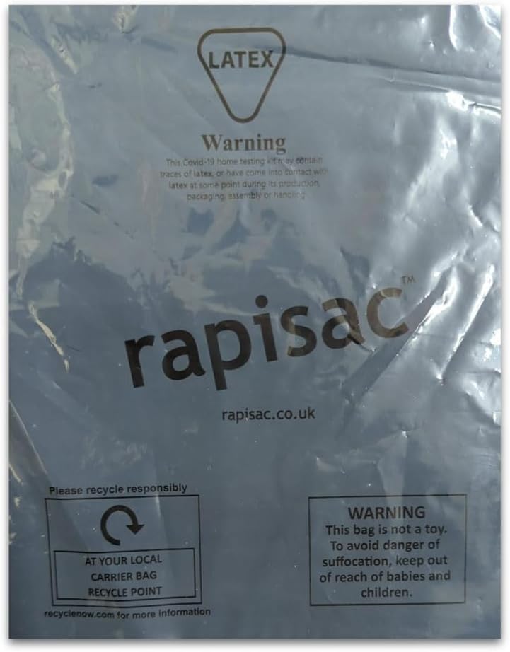 Tezraftaar® 100 x Dark Grey Mailing Bags Polythene 8" x 12" Poly Postage Postal Packaging Shipping Mailers for House Moving Packing - Image 3
