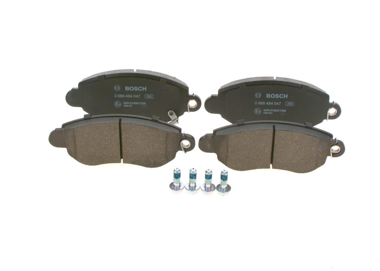Bosch Brake Pad Set Front 0986494047 - Genuine OEM Quality for Ford Transit