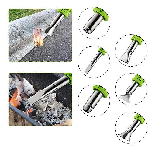 Bakaji Elektrische grasbrander, 2000 W, thermo-onkruidverdelger voor kruiden, telescoopsteel + temperatuurpistool naar… - Afbeelding 7