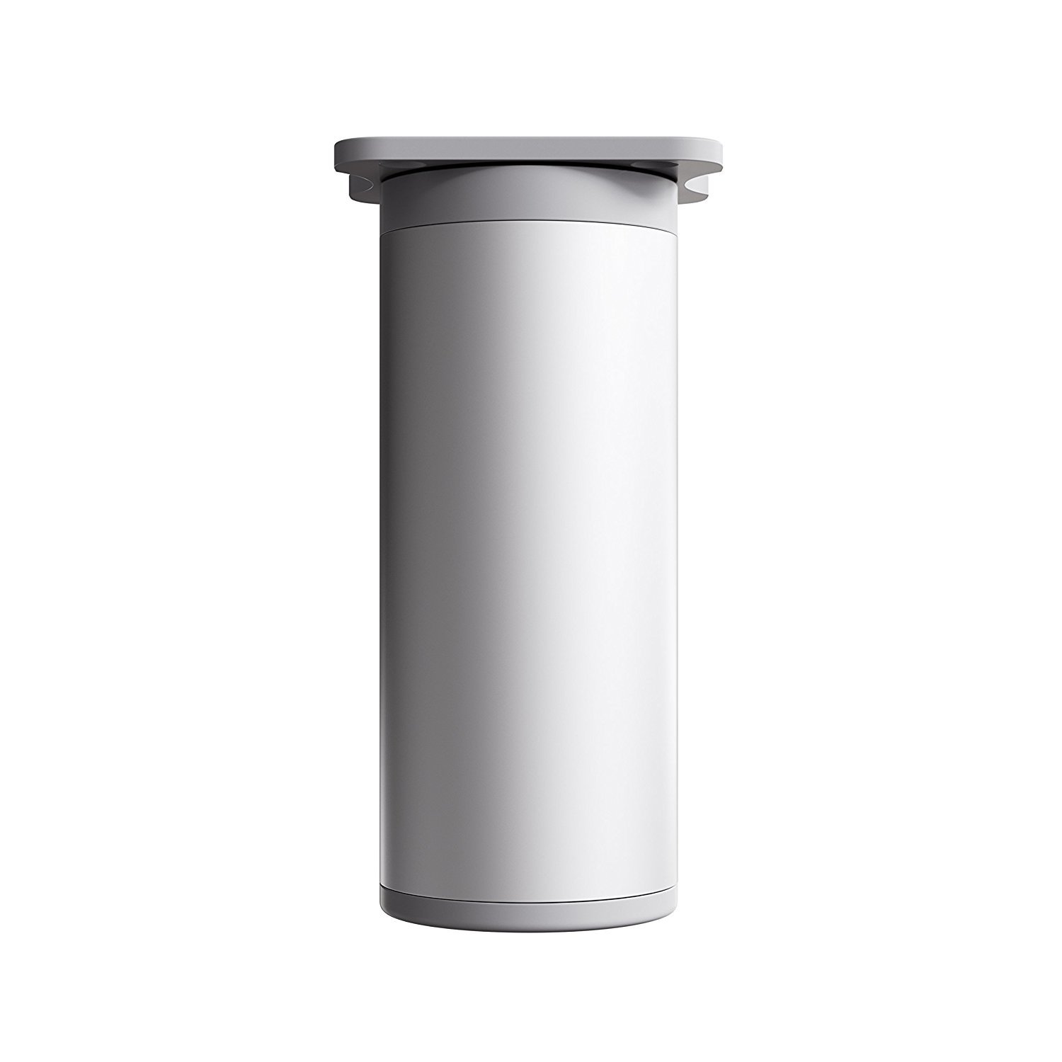 sossai® MFR1 Designer Furniture Feet Height Adjustable Set of 8 Round Profile Diameter 40 mm Colour: Aluminium Height: 80 mm (+20 mm) Wood Screws Included - Image 3