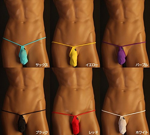 XiaoGao_ Men's briefs, briefs, T pants,XXL sky blue