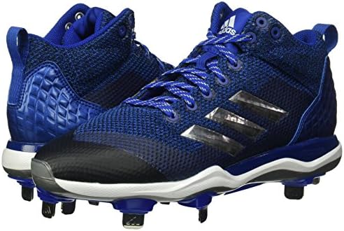 adidas Men's Freak X Carbon Mid Baseball Shoe, Collegiate Royal, Silver met, FTWR White, 16 M US | Image 5