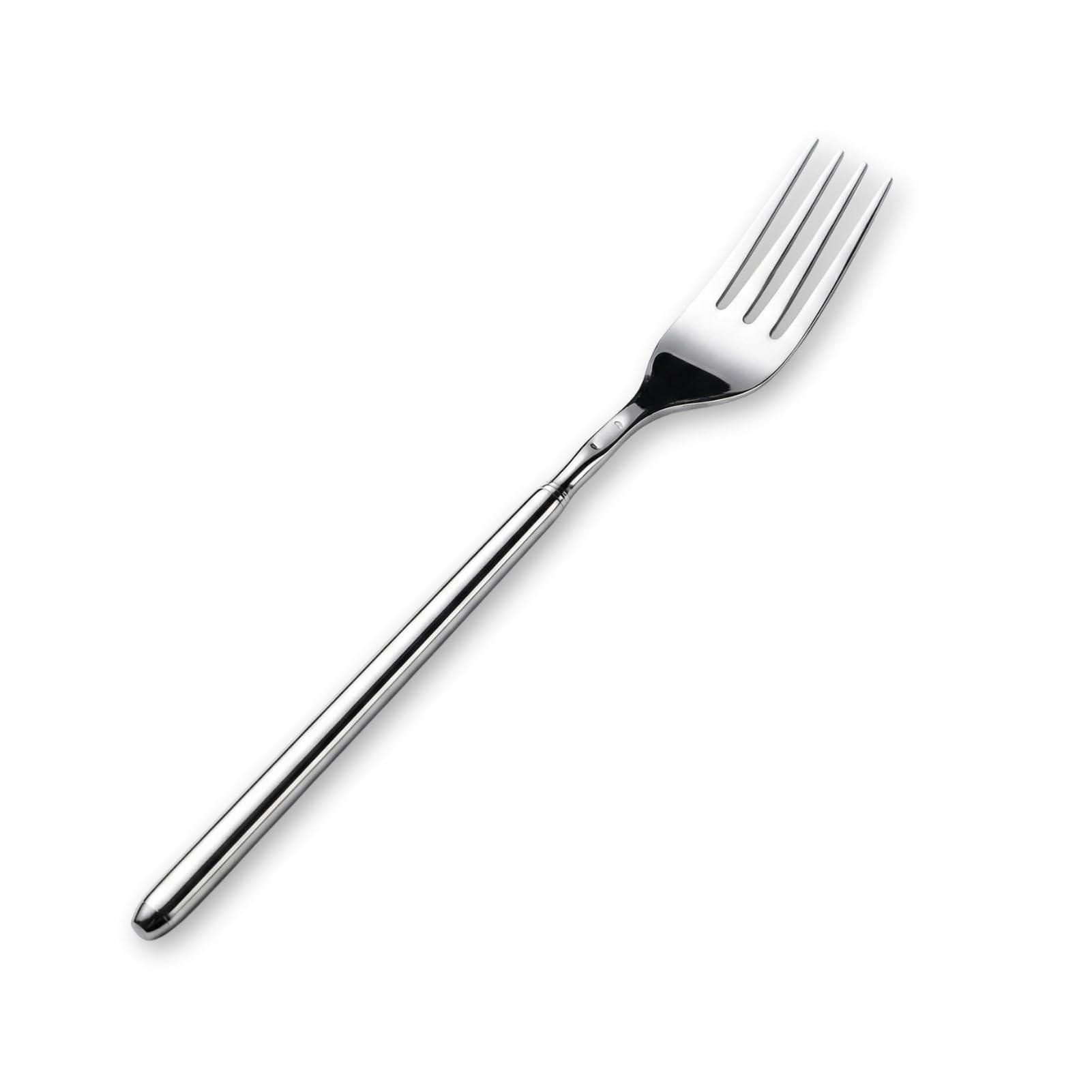 1 set di forchette allungabili in acciaio inox, regolabile da 22 a 65 cm, ideale per barbecue, barbecue e dessert