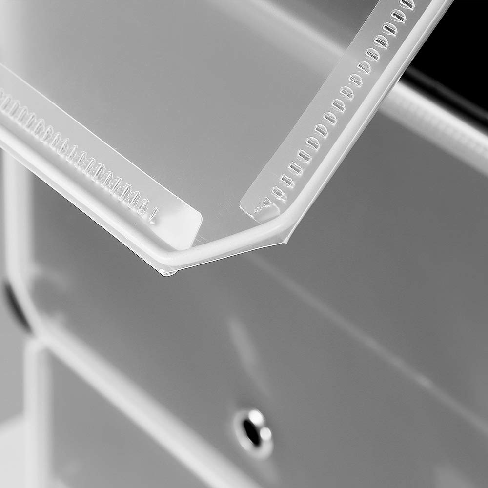 Guardaroba Modulare, Armadietto Modulare in Plastica con Ante, Scarpiera, Mobiletto, per Abiti, Scarpe, Giocattoli, Libri, Facile da Assemblare, guardaroba, (8 piani e 12 porte)