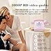 PLIFOEW Video Audio Guest Book Wedding Phone, 1080P HD Video Audio Phone Guestbook, Preserve Your Special Occasions, Ideal for Wedding Bridal Shower, Birthday, Graduations, Baby Shower (Pink)