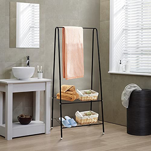 HOFLERA - Appendiabiti in tessuto, stand in piedi