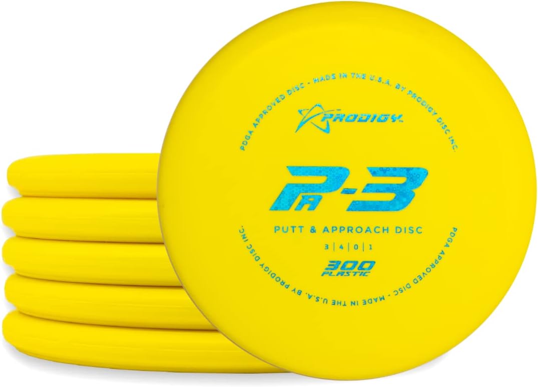 Prodigy Disc 300 PA-3 Disc Golf Putter Pack | Straight Putter & Great Disc Golf Approach Disc | Grippy Plastic | Disc Golf Putter Set for Putting Practice | 170-174g