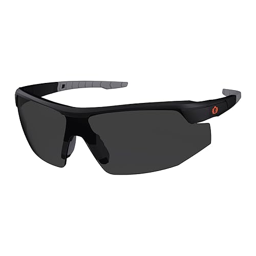 Ergodyne Skullerz SKOLL - Gafas de seguridad antiarañazos, antivaho y ANSI z87.1