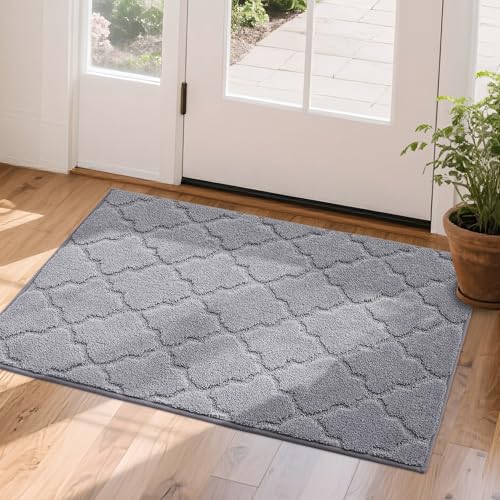 COSY HOMEER Door Mat Non-Slip Entryway Mats for Indoor Use,