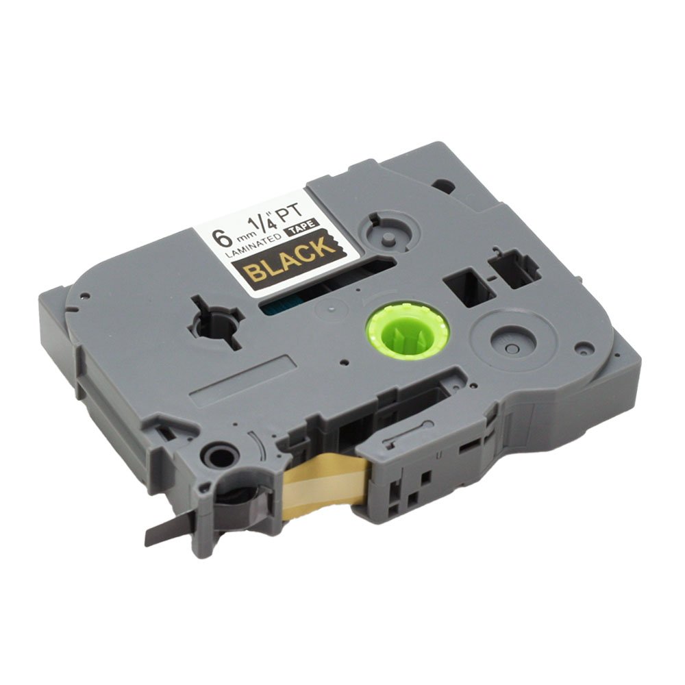 BROVACS 1 Pack Gold on Black Label Tape Compatible for Brother P-Touch TZ 314 TZe 314 6mm 1/4" OPA1131D - Image 3