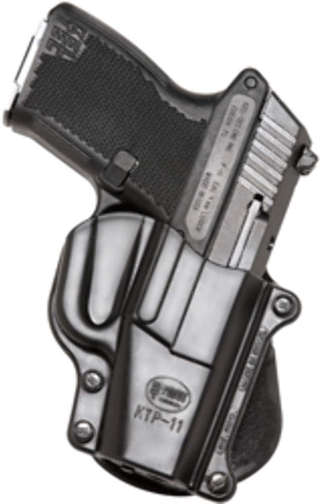 Fobus KTP11 Standard Holster for Kel-Tec P-11 9mm &.40 Ruger EC9s, LC380, LC9, LC9s, LC9s Pro, SCCY CPX1 1st gen (single stack only), Right Hand Paddle