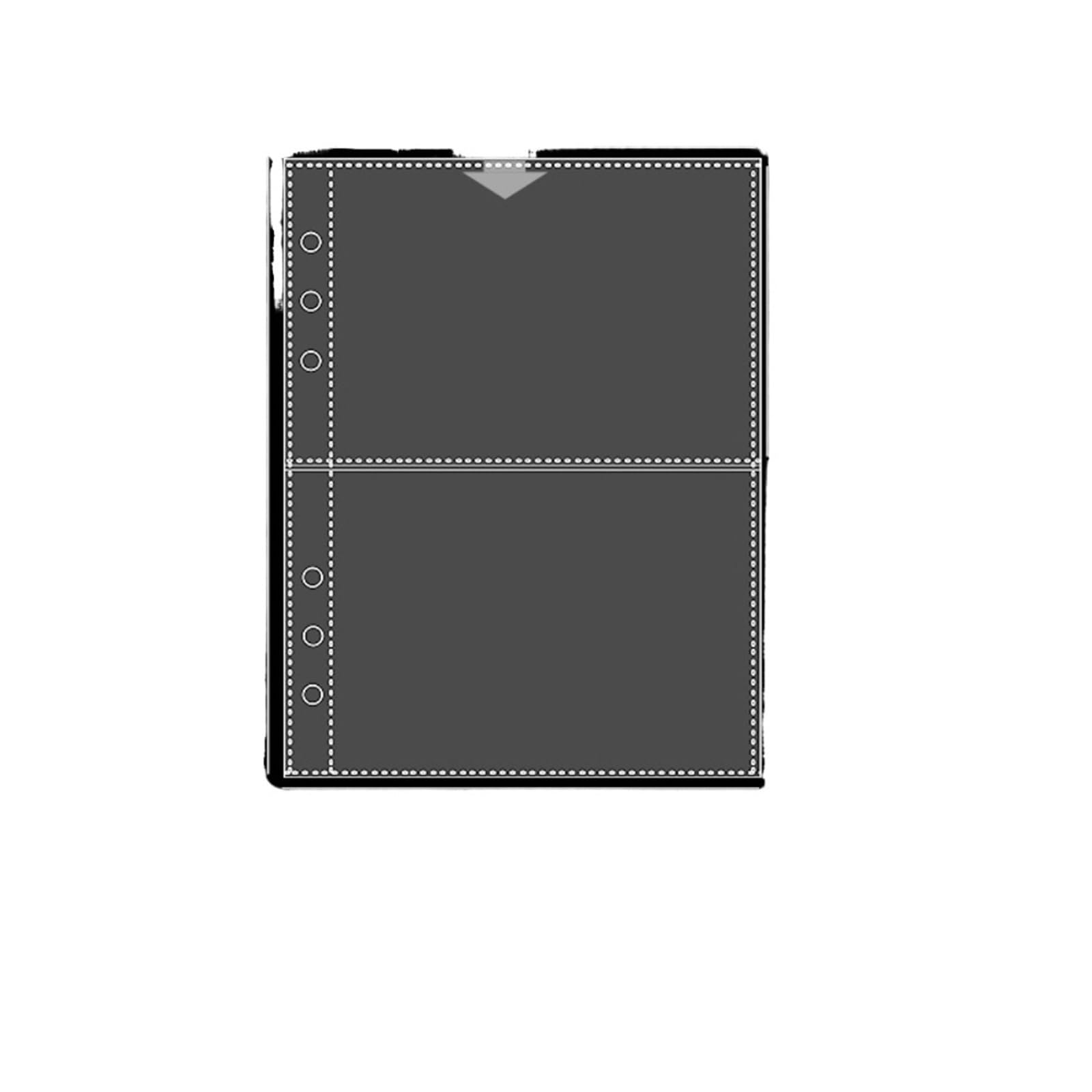 Photo Albums A5 Binder Kawaii Photocard 6 Ring 3inch Card PU Leather Idol Photo Album Cover For Picture Storage(20pcs 2grid)