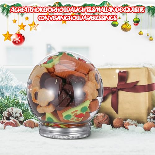 Kit de bolas de Navidad elegantes de aluminio y plástico MUELODSIC 8