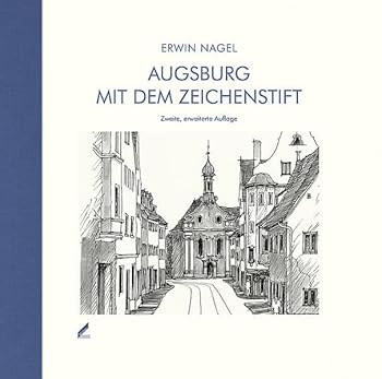 Hardcover Augsburg mit dem Zeichenstift Book