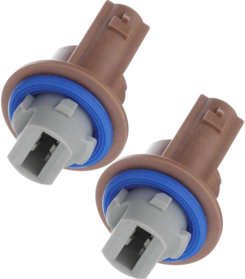 for Ford Expedition F-150 F-250 F-350 Super Duty Fusion 2010 2011 2012 2013 2014 2015 2016 2017 2018 Replacement 9E5Z13411B Turn Signal Light Socket 2 x