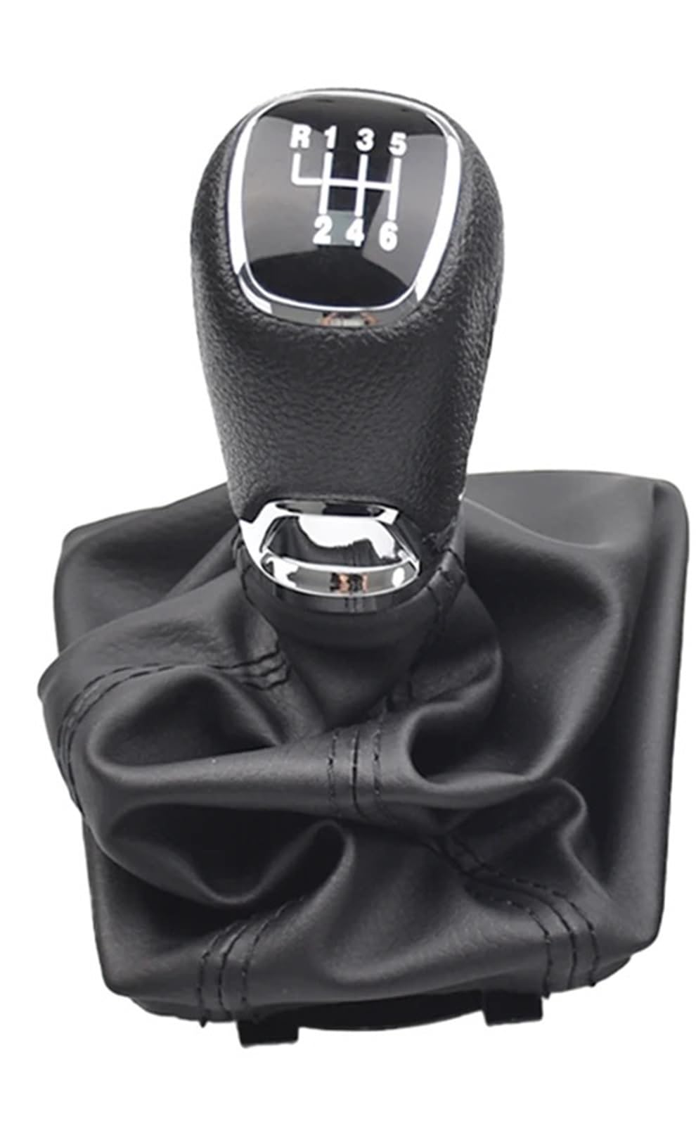 CVCMGDGNEA 5/6 Speed 12mm Gear Shift Knob Lever Shifter Gaiter Boot for Octavia A7 MK3 2014-2019 Gear Shift Knob Manual