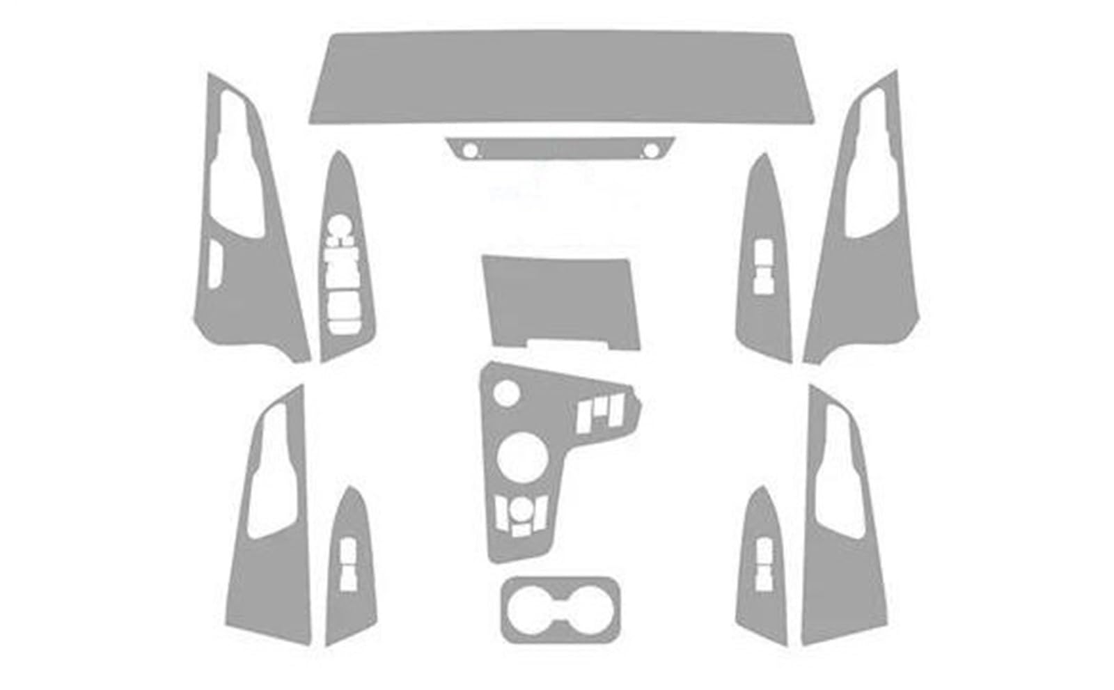 Cfckhpthaz A-Lhd Interior Styling Cover Anti-Scratch Protector Interior Sticker Car Center Console Media Dashboard Navigation Film Tpu For Kia For Sportage Nq5 2022 2023(A-Lhd)