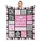 Geburtstagsgeschenk für Frauen, Frauen Geschenke zum Geburtstag, Geschenk Beste Freundin Geburtstag, Geburtstagsgeschenk für Frau Freundin Mama Schwester, Geschenkideen für Frau, Decke 200x150CM