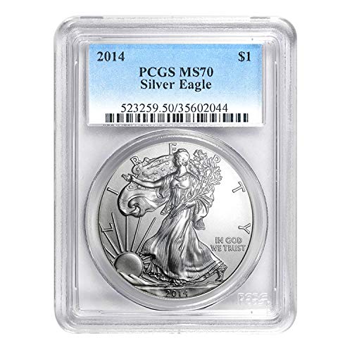 2014 American Silver Eagle ASE $1 MS-70 PCGS