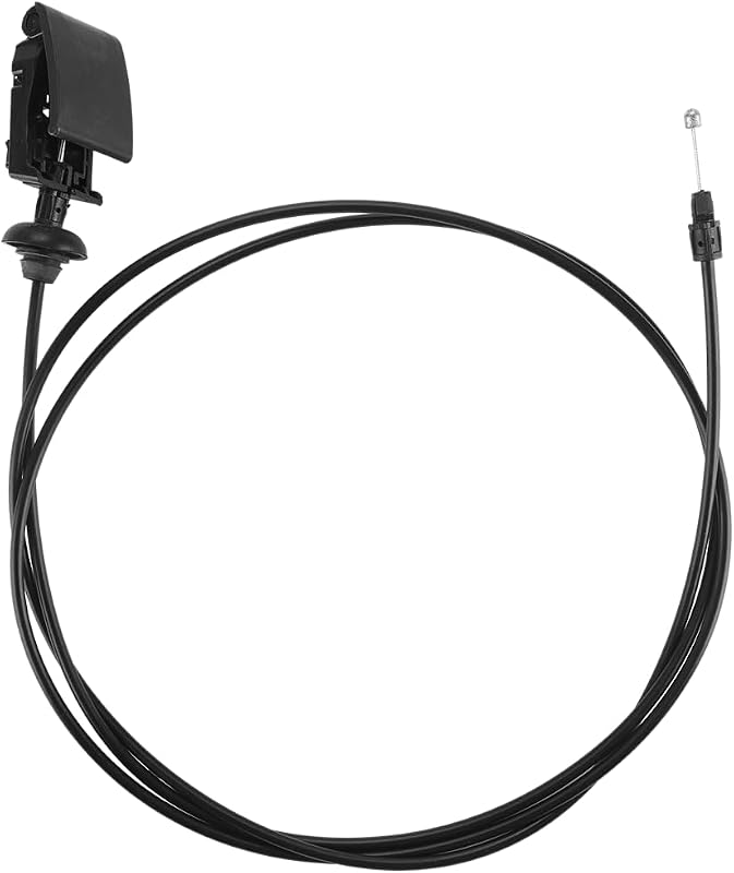 Cabo de abertura do capô YOLLKY para Ram 1500, 2500 e 3500 2009–2018 – 1 unidade