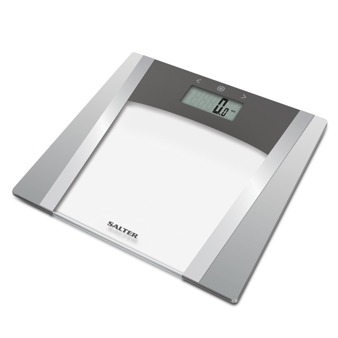 Salter Glass Analyser Digital Bathroom Scales, Measure Weight Body Fat