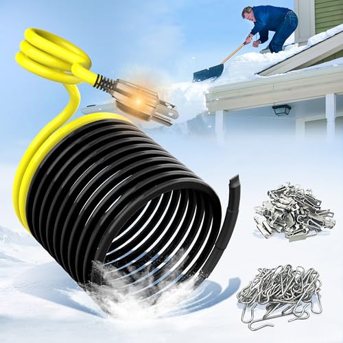 YeloDeer 65-Fuß Dachrinnen-Heizkabel