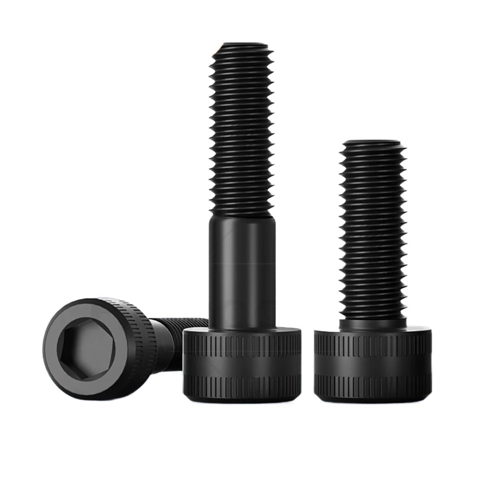 1-5Pcs Hexagon Hex Socket Cup Head Screw Bolts M6 M8 M10 M12 M14 M16 14.9 Grade Steel Screw(M8x25mm-FT(2Pcs))