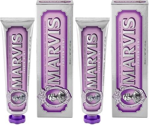 Marvis Dentifricio Jasmin Mint, 85 ml (Confezione da 2)