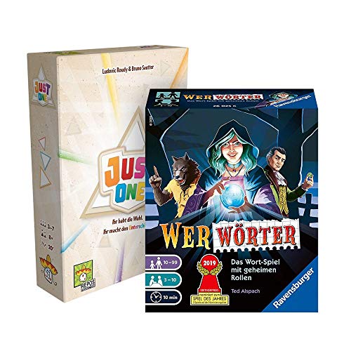 Preisvergleich Produktbild Just One + Werwörter Bundle / DEUTSCH / Spiel des Jahres 2019