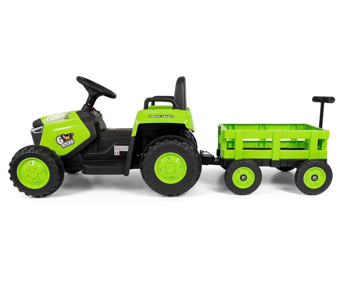 Trattore elettrico Rolly Verde