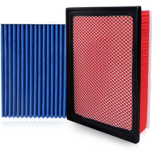 CF10374 CA11895 Engine Air Filter and Cabin Air Filter with Activated Carbon Fit for Toyota Tacoma...