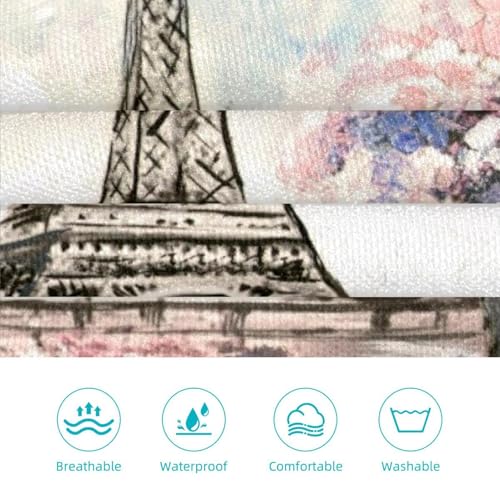 Tablier de serveuse Paris Eiffel idéal pour pâtisserie et service en bistrot