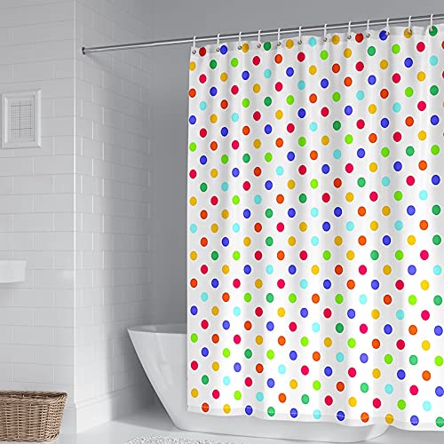 Rideau de douche 165x180cm multicolore pour égayer la routine du matin