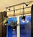 Bouqlife 3 Pack Self Watering Hanging Planters Macrame Plant Hangers with Indoor Flower Pots, 3 Different Size Hanging Basket, Plant Hanger with Hooks for Garden Home Decor Black