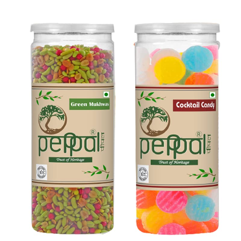 Buy Mouth Freshener Green Mukhwas & Cocktail Candy Combo Refreshing