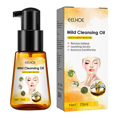 10 Pcs Óleo de Limpeza Facial - Óleo de remoção de maquiagem diária | Removedor diário de lavagem fa