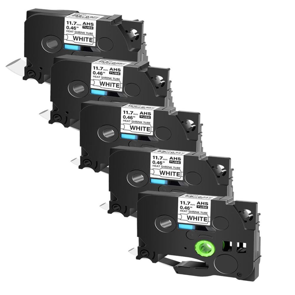 Schrumpfschlauchband Ersatz for HSE 231 631 Hse-251 Hse-241 Etikettenband kompatibel mit Drucker