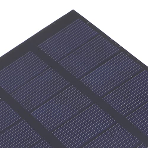 Painel solar, 1,5 W 6 V 250 mA Mini DIY Carregador de telefone solar portátil Alta taxa de conversão