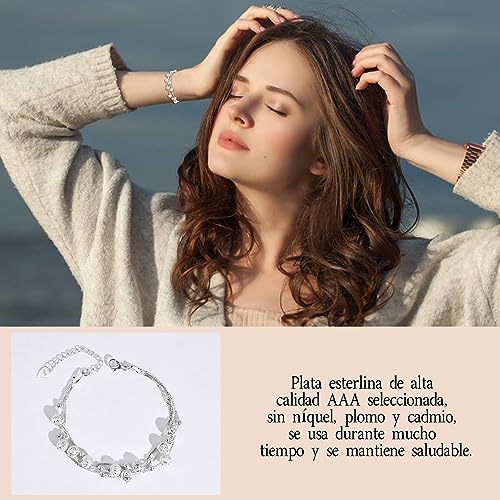 Pulsera De Plata 925 para Mujer 51OhwwUXLwL. SL1000