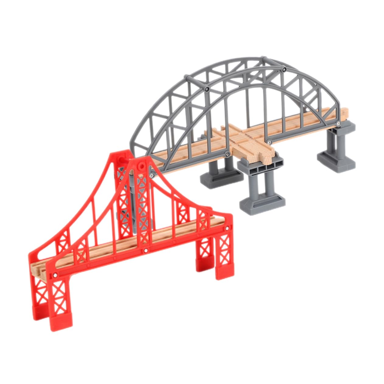 NAMOARLY Train Bridge Model Railway Accessories o Scale Sturdy Plastic Fun for Parties Families