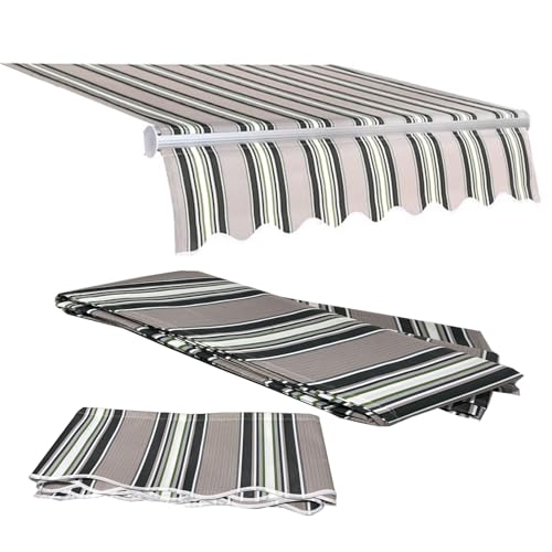 Store de terrasse toile de rechange pour profiter de l'ombre en extérieur